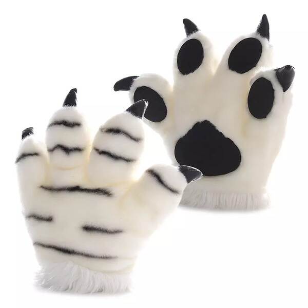 Jardim Zoológico Tigre Cauda Leão Cabeleireiro Dinossauro Brinquedos de pelúcia Ganhos de ganso de ganso de panda Pé de criança Itens