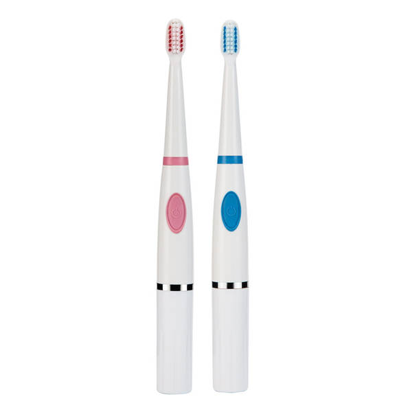 Baterias de ondas sonoras bateria elétrica escova de dentes para adultos cuidados domésticos escova de dentes multifuncional elétrica por atacado duas escovas de cabeça