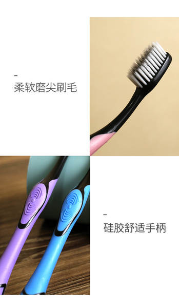 Pintura de dentes macio de algodão de algodão macio de cabelos largos de cabelo macaron fresco japonês coreano para casa adulto homem e mulher casal família dez roupas