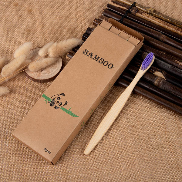 Escova de Dentes de Bambu Nylon