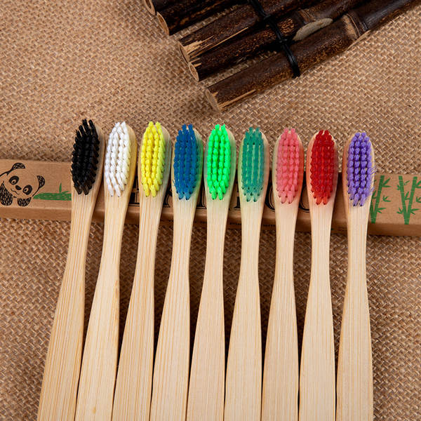 Escova de Dentes de Bambu Nylon