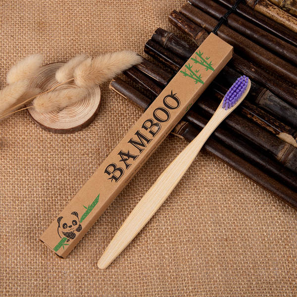 Escova de Dentes de Bambu Nylon