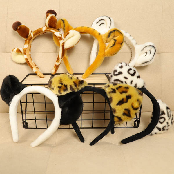 Jardim Zoológico Tigre Cauda Leão Cabeleireiro Dinossauro Brinquedos de pelúcia Ganhos de ganso de ganso de panda Pé de criança Itens