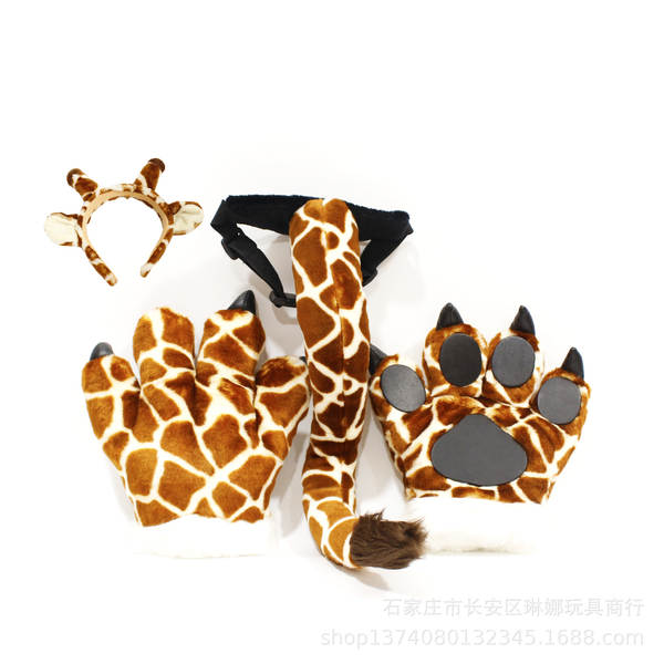 Jardim Zoológico tigre cauda pelúcia pernas dinossauro leopardo bonecas leão bonecas crianças brinquedos artefatos