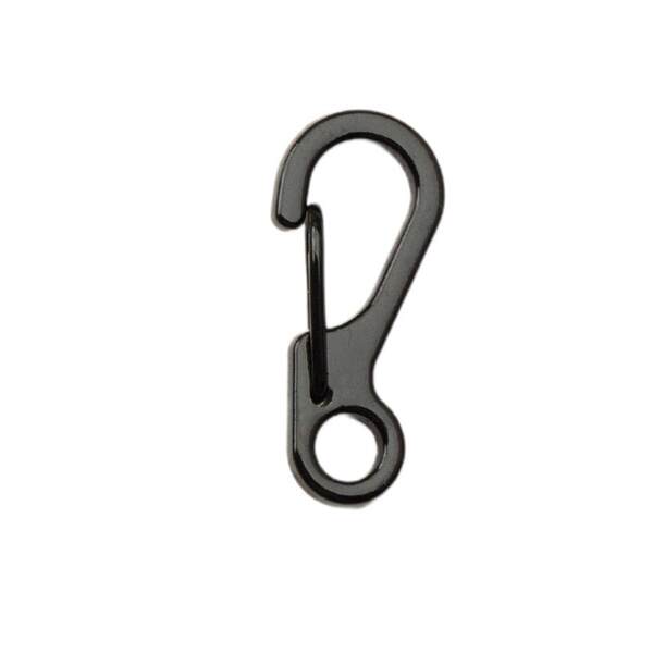 Fonte de carga transfronteiriça simples mini D tipo suspensão botão de chave suspensão rápida botão de escalada EDC ferramentas 3.6g