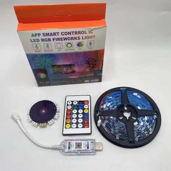 2835 Bandeira de lâmpadas 5050RGB Bandeira de lâmpadas flash USB Bandeira de lâmpadas flash WIFI Bluetooth LEDRGB