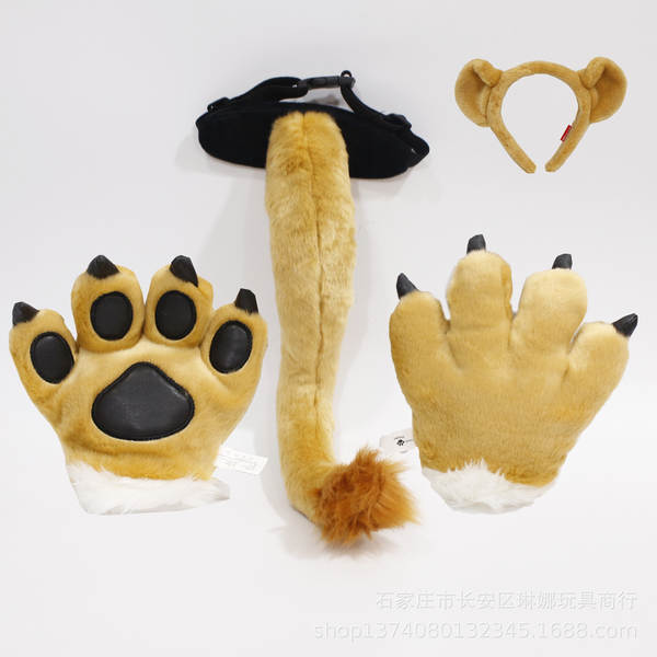 Jardim Zoológico tigre cauda pelúcia pernas dinossauro leopardo bonecas leão bonecas crianças brinquedos artefatos