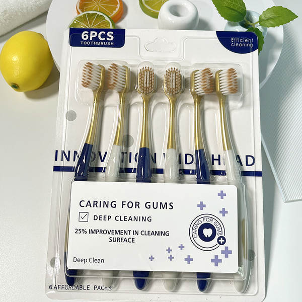 Escova de dente macia para adulto