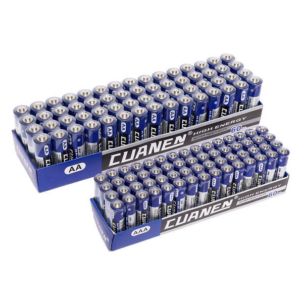 Bateria de carbono para brinquedos de controle remoto 5 AAA para baterias secas 5 AAA para baterias secas 7 AAA para baterias secas
