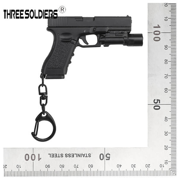Personagem Mini G17 Combination Kit Chave pendura acessórios de decoração de mochila de roupa para roupas de joalharia