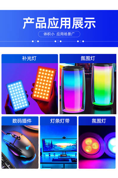 Para 5050rgb de alta iluminação colorida 1.5w lâmpada 3W5054rgb cabeça de bola de alta potência de iluminação de mão anel led lâmpada