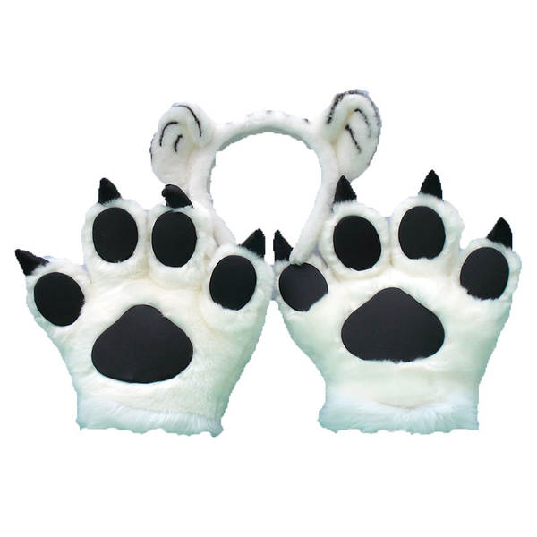 bonito tigre cauda pelúcia brinquedos de neve leão bonecas dinossauro punhos apresentação utensílios crianças presentes de aniversário