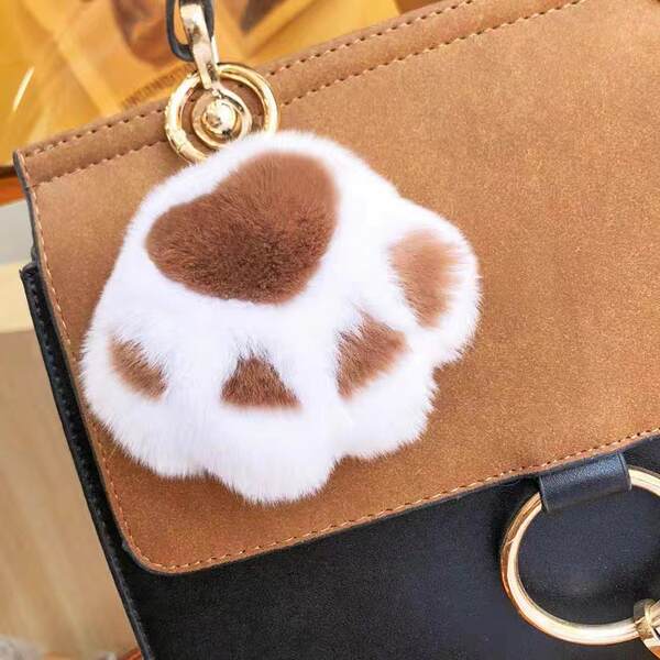 Pulseira de Pelúcia de Gato