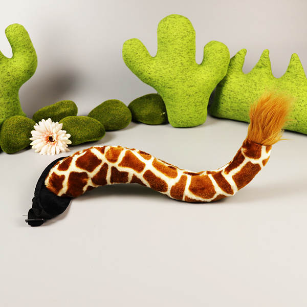 Jardim Zoológico Tigre Cauda Leão Cabeleireiro Dinossauro Brinquedos de pelúcia Ganhos de ganso de ganso de panda Pé de criança Itens