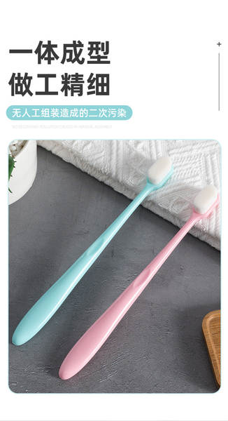 Escova de dente macia para casal