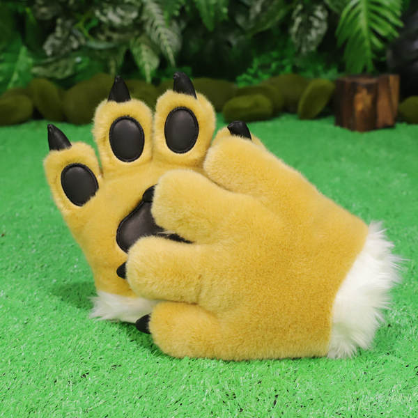 Jardim Zoológico Tigre Cauda Leão Cabeleireiro Dinossauro Brinquedos de pelúcia Ganhos de ganso de ganso de panda Pé de criança Itens