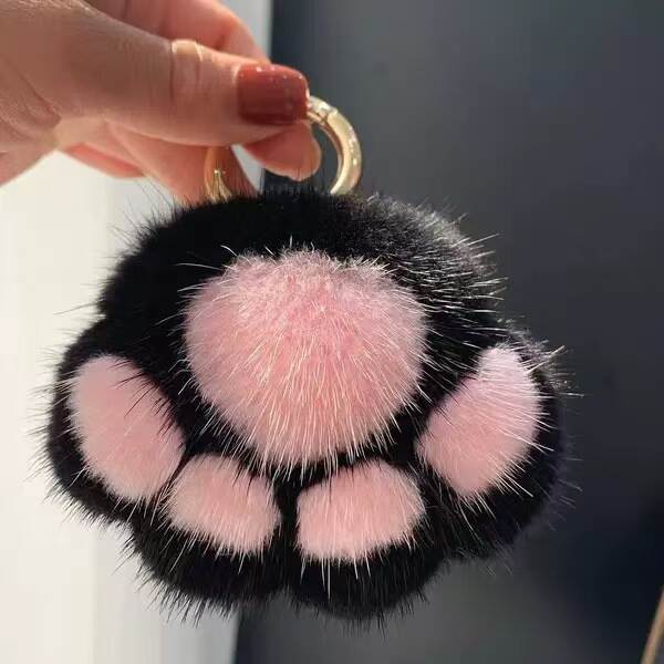 Pulseira de Pelúcia de Gato