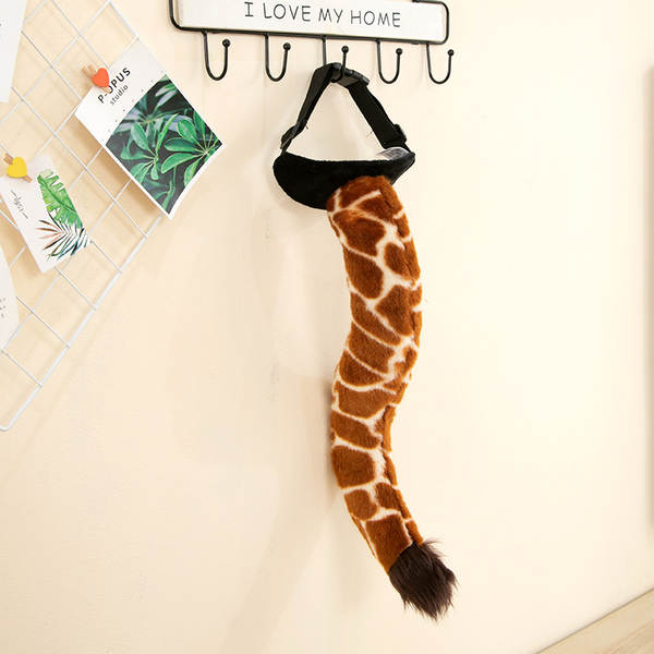 Tiro Simulador Tigre Cauda Pássaros brinquedos de pelúcia luvas bonecas brinquedos de brinquedos para crianças