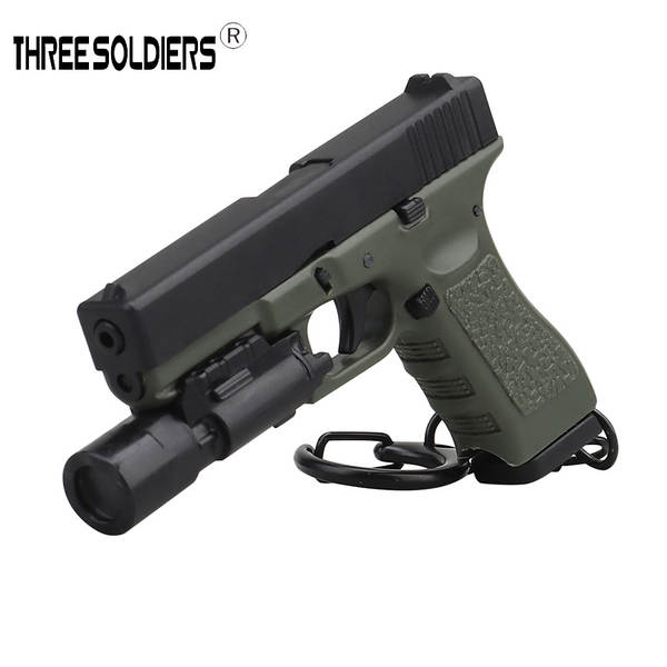 Personagem Mini G17 Combination Kit Chave pendura acessórios de decoração de mochila de roupa para roupas de joalharia