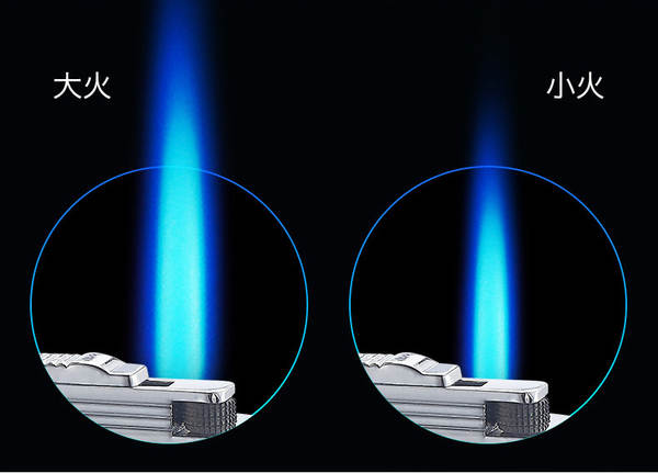 Iluminação direta criativa da lâmpada resistente ao vento azul da chama do design do metal do tecido de tecido do fabricante de presentes de negócios atacado