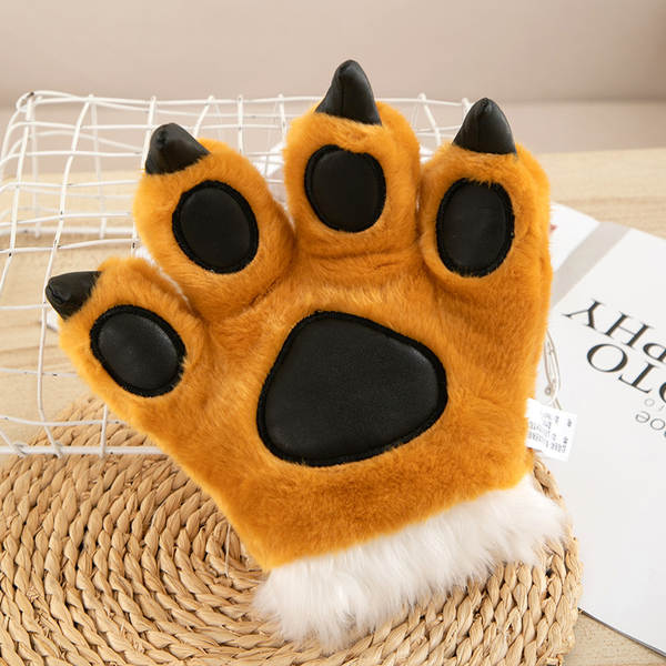 Tiro Simulador Tigre Cauda Pássaros brinquedos de pelúcia luvas bonecas brinquedos de brinquedos para crianças