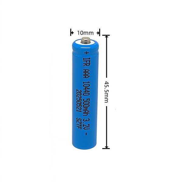 10440 Baterias de ferro fosfato de lítio 3.2V10440 AAA Baterias de ferro fosfato de lítio 7 baterias de lítio recarregáveis