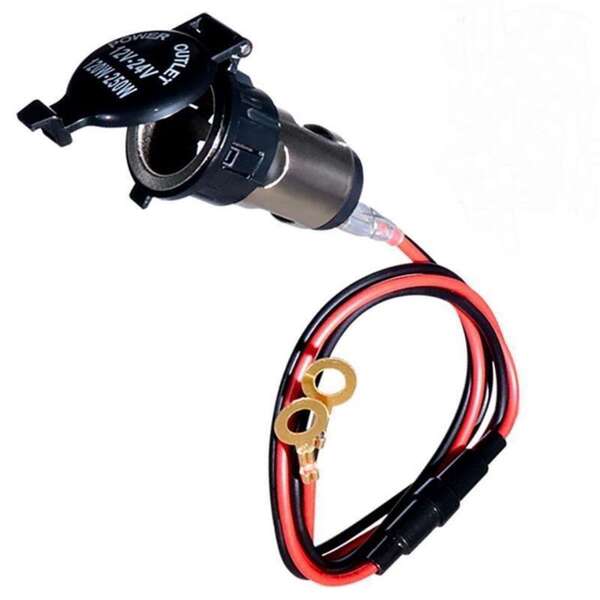 Carregador de Cigarro Automotivo 12-24V
