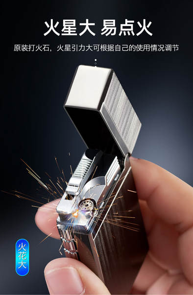 Iluminação direta criativa da lâmpada resistente ao vento azul da chama do design do metal do tecido de tecido do fabricante de presentes de negócios atacado