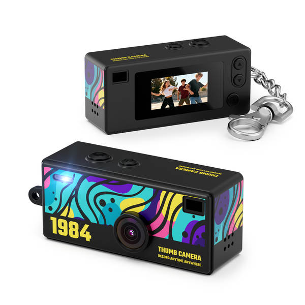 Transfronteiriço novo G65 mini câmera digital retrógrada foto vídeo portátil de pequeno dedo da câmera chave de presente