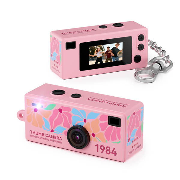 Transfronteiriço novo G65 mini câmera digital retrógrada foto vídeo portátil de pequeno dedo da câmera chave de presente
