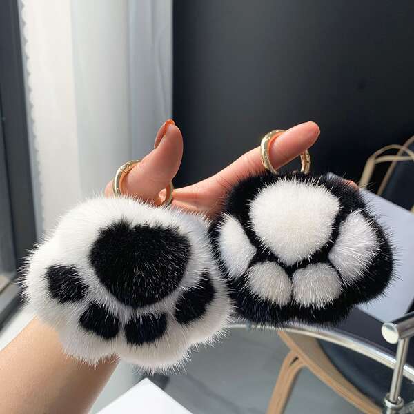 Pulseira de Pelúcia de Gato