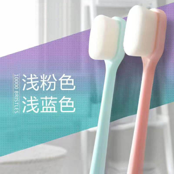 Escova de dente macia para casal