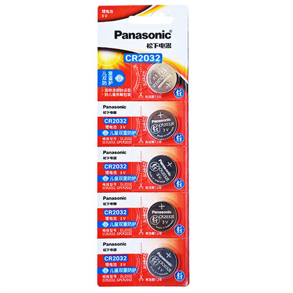 Carro original da Panasonic CR2032 2025 2016 2450 botão bateria chave do carro de controle remoto bateria de lítio