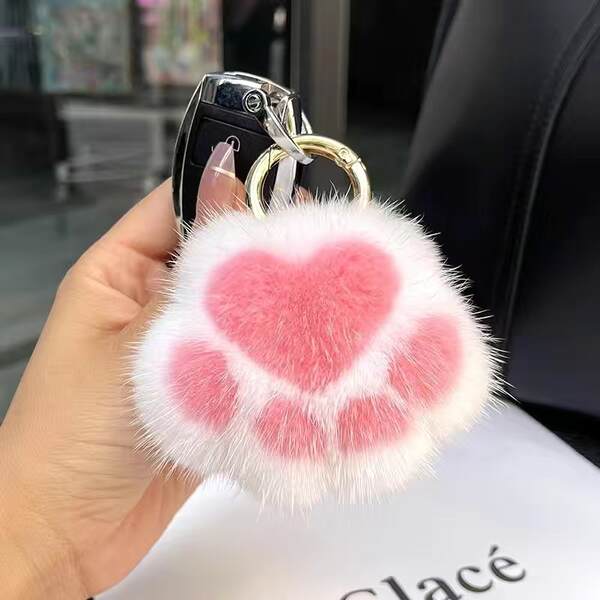 Pulseira de Pelúcia de Gato