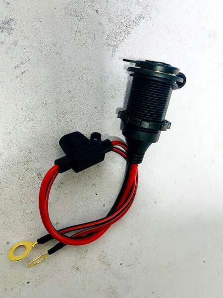 12V24V de alta potência automóvel de transporte de motocicletas remodelado de parafuso à prova d'água fixa de fio de fumaça de cobre completo