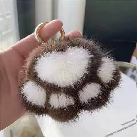 Pulseira de Pelúcia de Gato