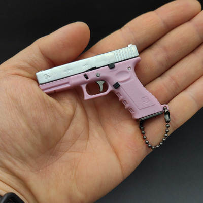 Grade 1: 3 Grock G17 modelo semi-aliado chave de chave de cadeira pendurado adulto presente brinquedo de criança