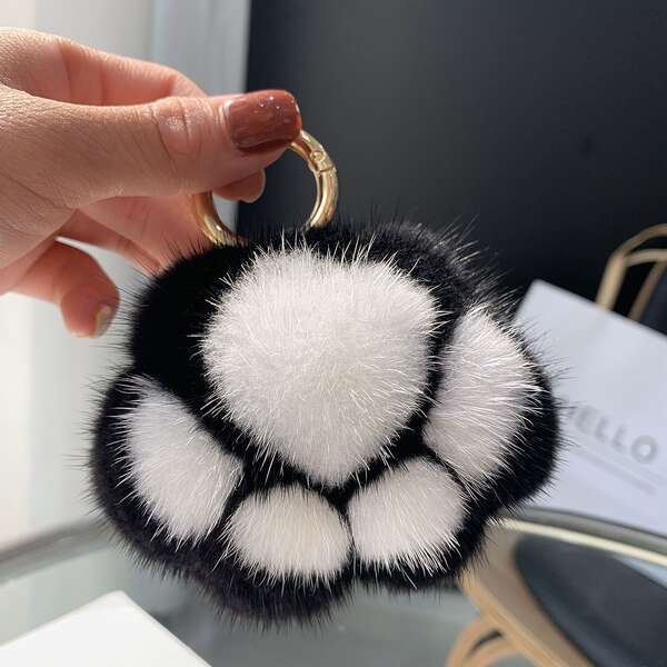 Pulseira de Pelúcia de Gato