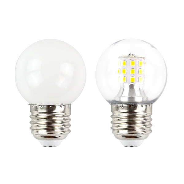 E27 parafuso LED lâmpada molecular de ampolas redondas G45 Lâmpada de poupança de energia da sala de estar nórdica