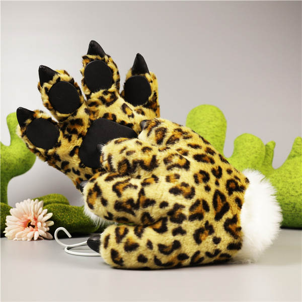 Jardim Zoológico Tigre Cauda Leão Cabeleireiro Dinossauro Brinquedos de pelúcia Ganhos de ganso de ganso de panda Pé de criança Itens