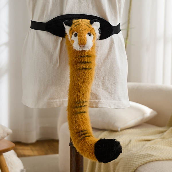 Jardim Zoológico tigre cauda pelúcia pernas dinossauro leopardo bonecas leão bonecas crianças brinquedos artefatos