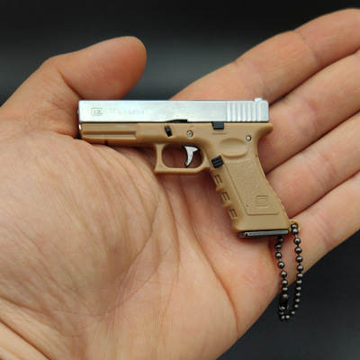 Grade 1: 3 Grock G17 modelo semi-aliado chave de chave de cadeira pendurado adulto presente brinquedo de criança