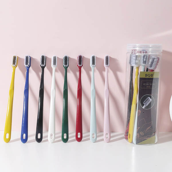 Escova de dentes macarrão suave 8 unidades