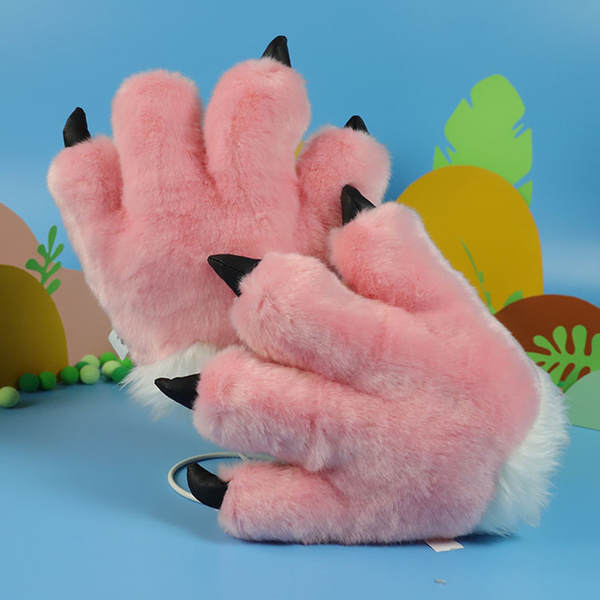 Jardim Zoológico Tigre Cauda Leão Cabeleireiro Dinossauro Brinquedos de pelúcia Ganhos de ganso de ganso de panda Pé de criança Itens