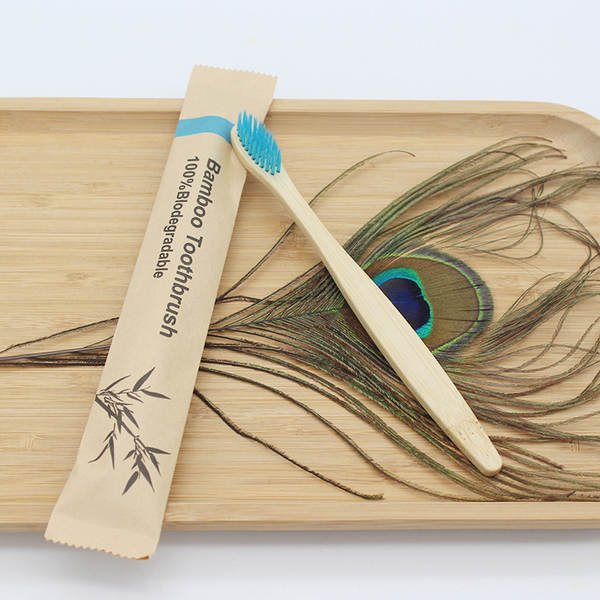 Escova de dente de bambu