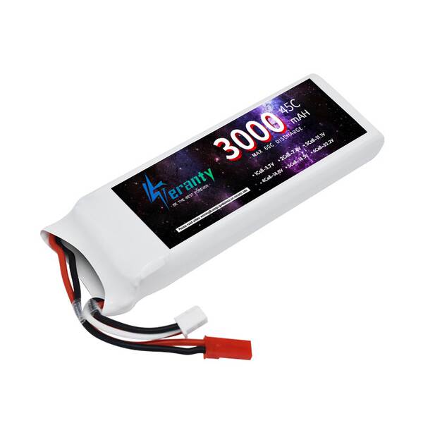 Fabricante de bateria aeromóvel 7.4V 45C 3000mAh bateria de lítio modelo de navio não tripulado 2S bateria de carregamento