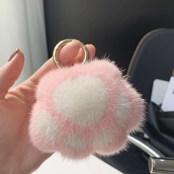 Pulseira de Pelúcia de Gato