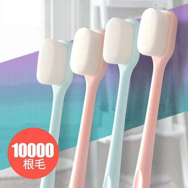 Escova de dente macia para casal