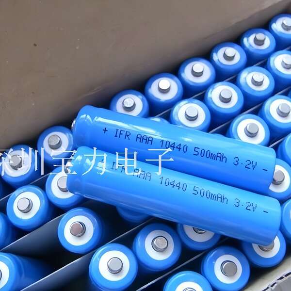 10440 Baterias de ferro fosfato de lítio 3.2V10440 AAA Baterias de ferro fosfato de lítio 7 baterias de lítio recarregáveis