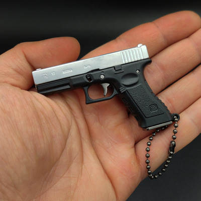 Grade 1: 3 Grock G17 modelo semi-aliado chave de chave de cadeira pendurado adulto presente brinquedo de criança